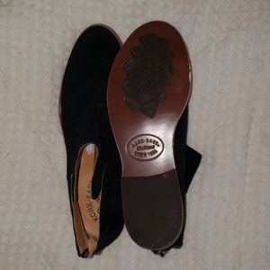 Kork-Ease black suede bootie